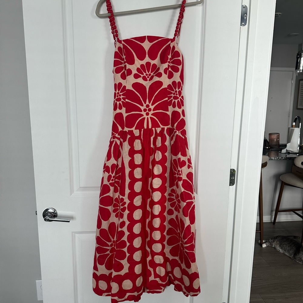 Farm Rio linen dress